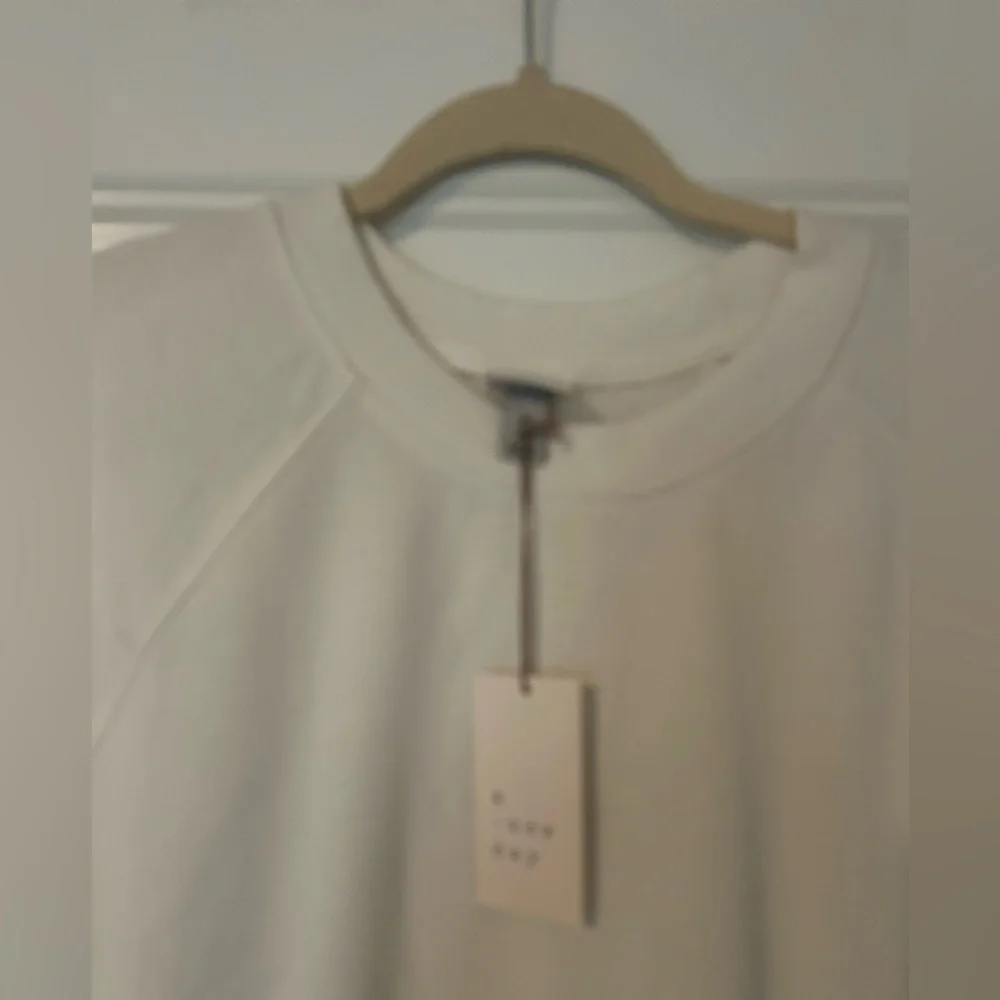 A NEW DAY Women's Cream pullover lightweight crewneck sweatshirt XL NWT! - Picture 2 of 3